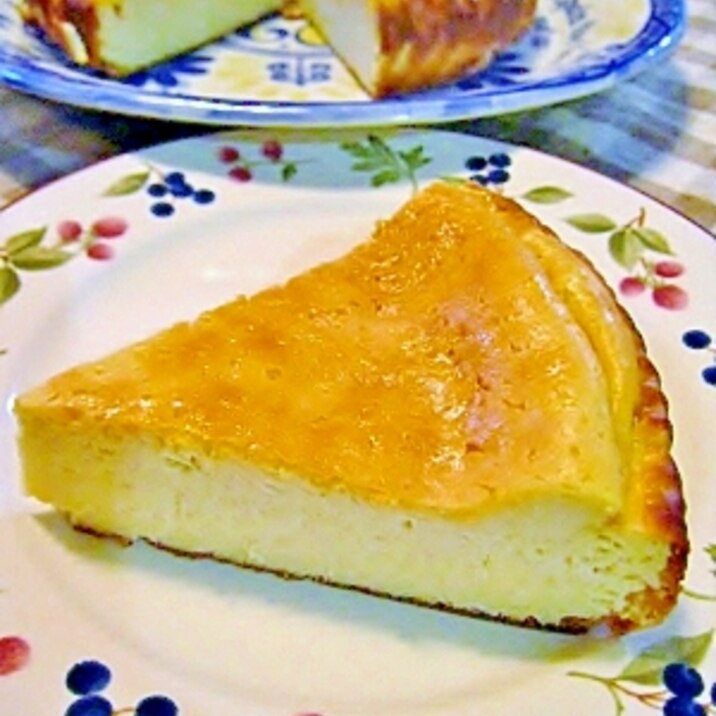 低カロリー 低コストの 簡単チーズケーキ レシピ 作り方 By グルヤマ 楽天レシピ